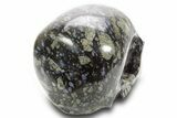 Realistic, Que Sera Stone (Rhyolite) Skull - Brazil #378764-4